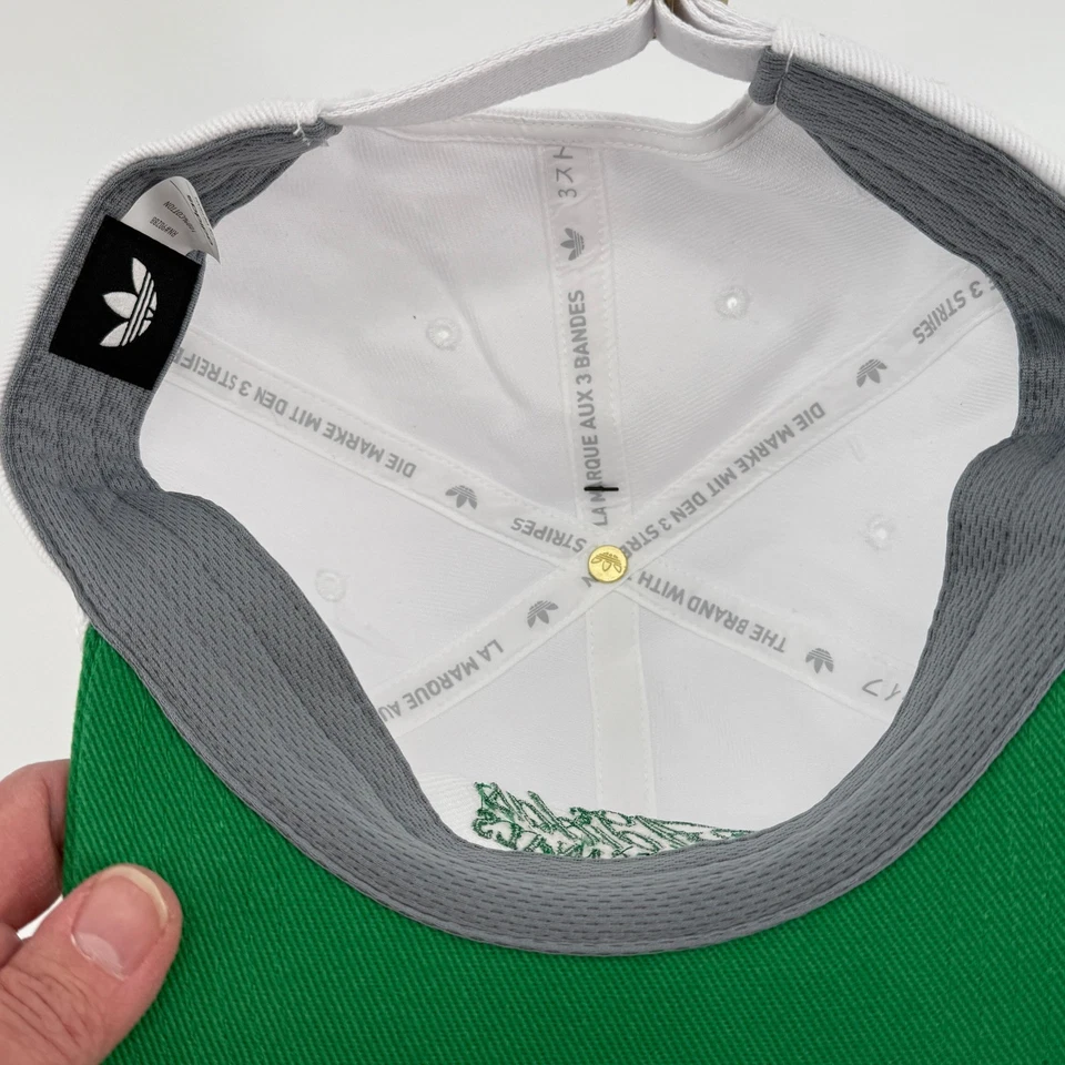 Adidas Originales Obra Maestra Correa Gorra de Béisbol Sombrero 1949 Cuerda Trifolio NUEVO Foto 4 de 4