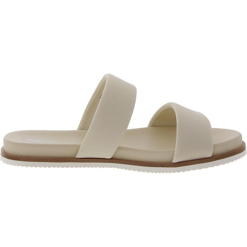 Mia Womens VALERI Faux Suede A Slide Sandals Shoes BHFO 1615 - Picture 3 of 6