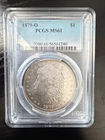 1879-O Morgan Silver Dollar PCGS MS61 Certified UNC