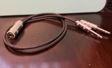 Rapco Horizon 1F-2M Mono 1/4" Guitar Y Cable 2 ft.