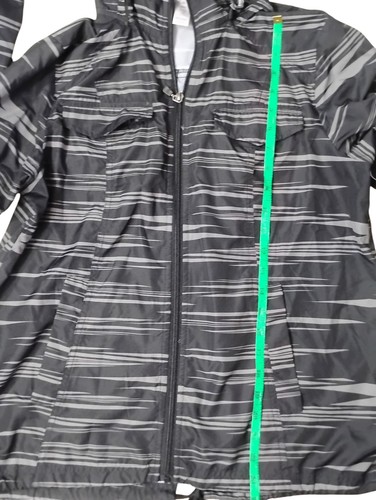 Kyodan 100% Polyester Hoodie Black And Gray Medium - Picture 5 of 7