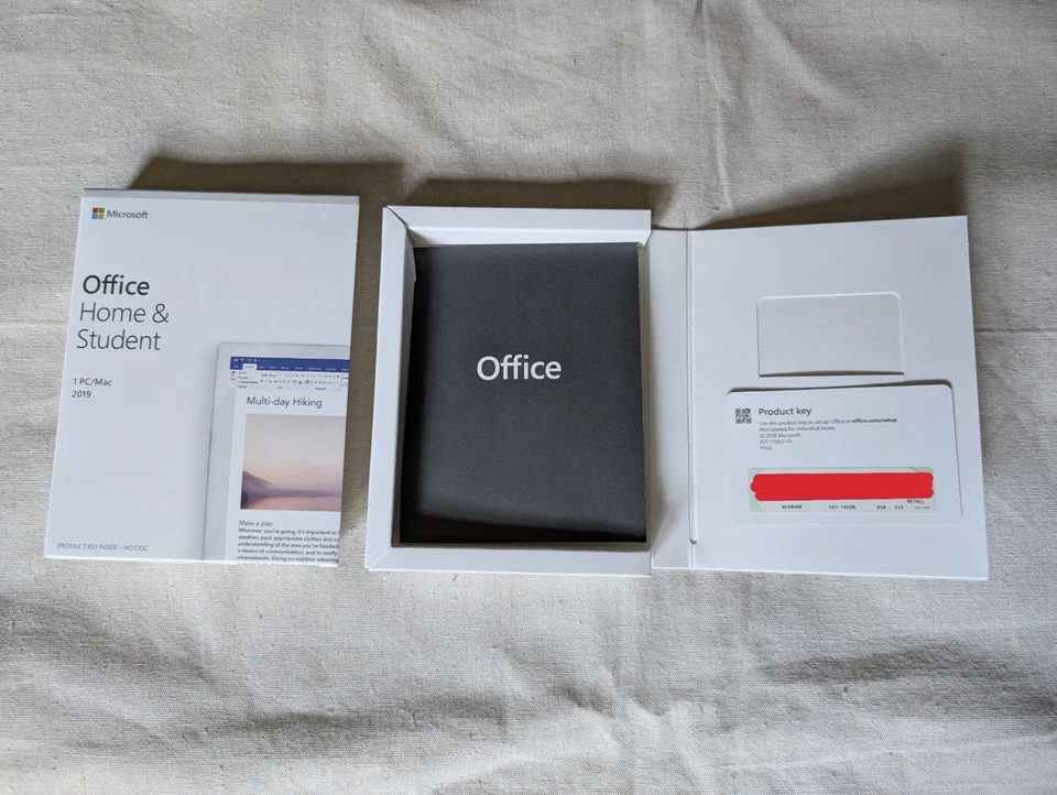 Microsoft Office Home & Student 2019 1 PC / Mac New License Key Card - Image 2 of 3