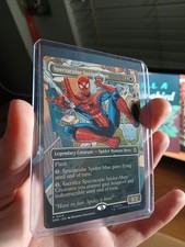 Spectacular Spider-Man (Borderless) Marvel's Spider-Man Textured Foil NM MTG