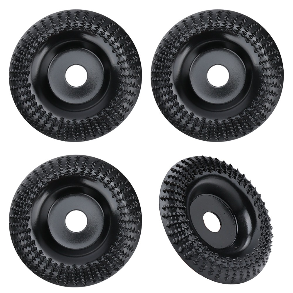 4Pcs Carbide Wood Sanding Carving Shaping Disc For Grinder Grind Wheel Tools UK