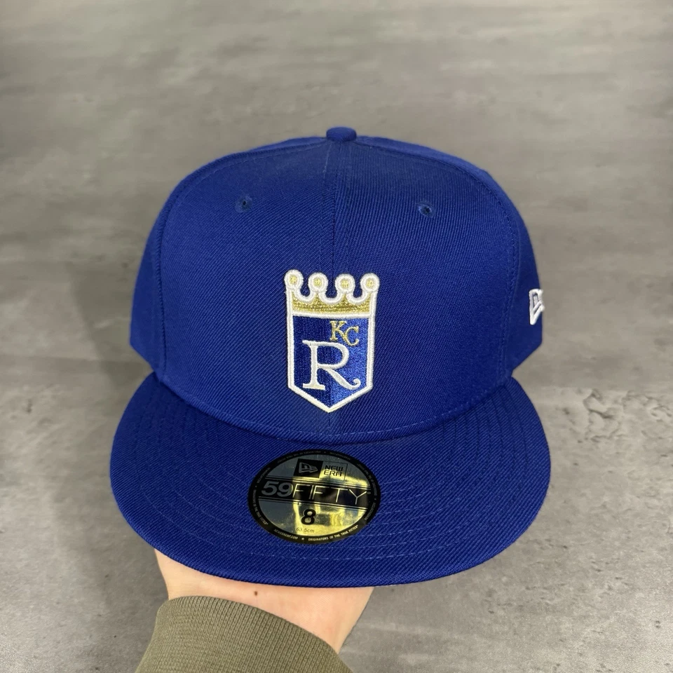 Kansas City Royals Hat New Era Cap 8 Turn Back The Clock 1971 Cooperstown 5950 - Image 2 of 4