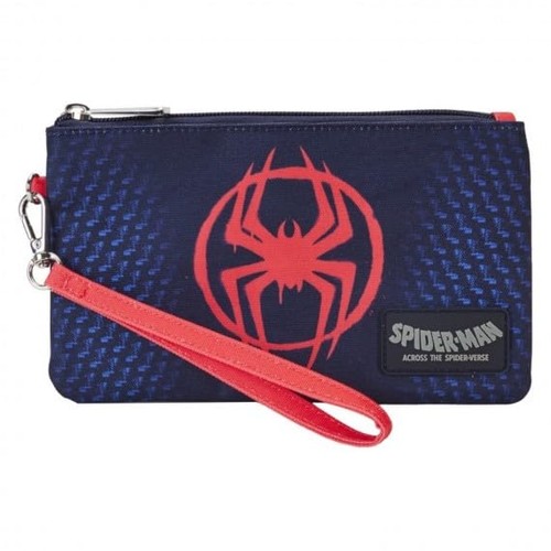 Loungefly: Marvel - Spider-Man - Spider-Verse Miles Morales Nylon Wristlet Walle - 第 1/3 張圖片