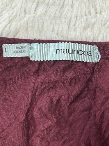 maurices tank top Lace Hem Dark Feminine Vampire Babydoll Y2K Romantic Large - Picture 7 of 9