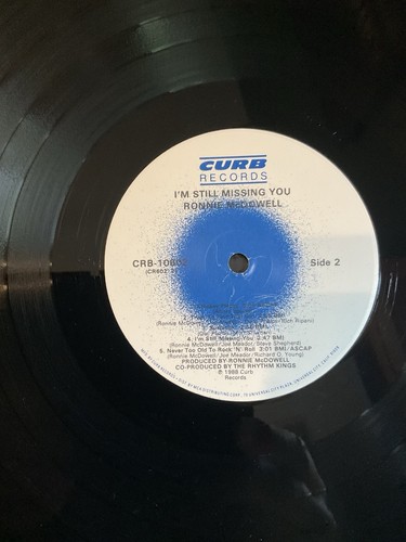 Ronnie McDowell/I'm Still Missing You NM/EX SHRINK OUTER RECORD SLEEVE SLEEVE - Picture 4 of 5