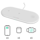 3 in1 QI Wireless Charger Charging Dock Station for Apple Watch/iPhone/AirPods