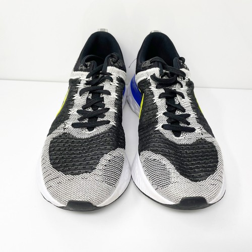 Nike Mens React Infinity Run FK 2 CT2357-100 Black Running Shoes Sneakers Sz 11 - Picture 3 of 12