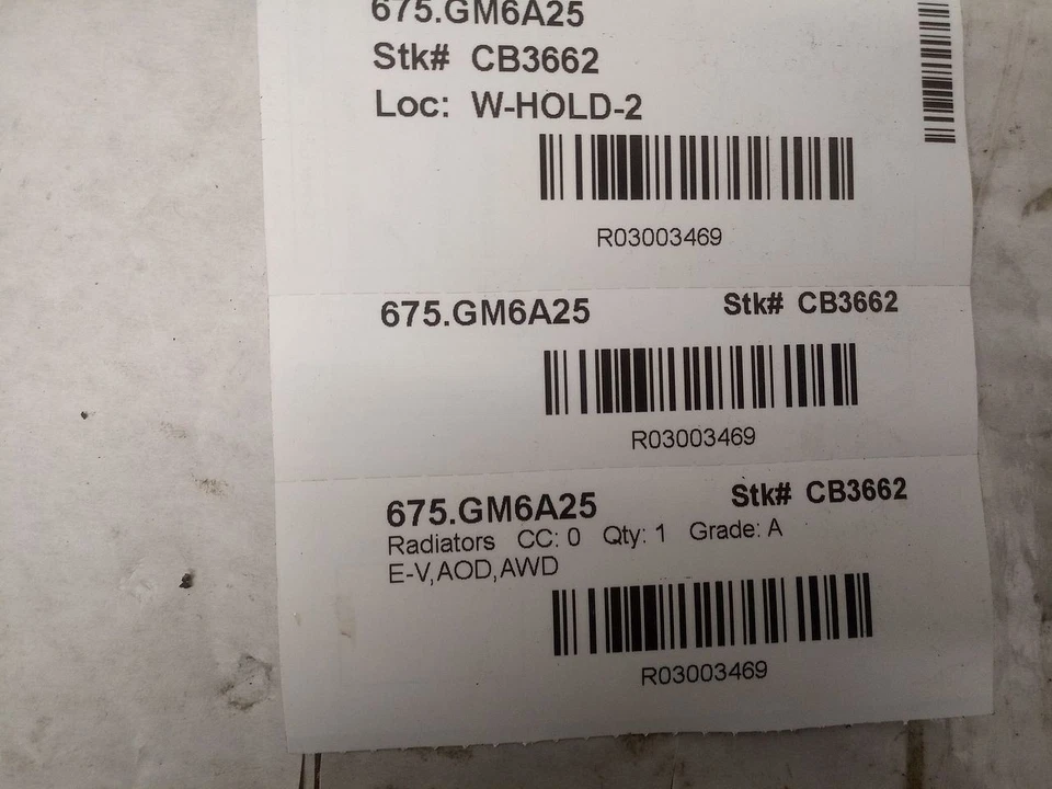 2025 Cadillac Escalade iQ Radiator 3003469 - Image 2 of 4