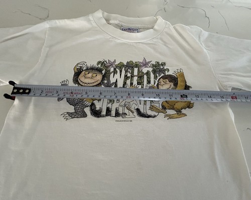 Vintage Where The Wild Things Are T-SHIRT 2XL Maurice Sendak 90s Y2K - Youth Med - Picture 7 of 10