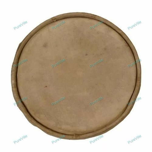 Professional Quality Dholak Dholki Goatskin Dayan Bayan Bass & Treble Head Skin - Picture 205 of 428
