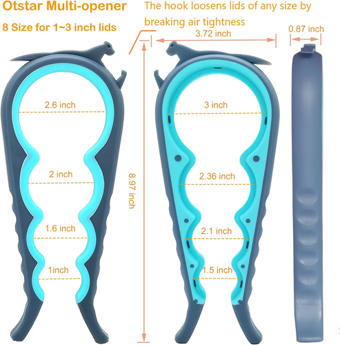 Glasöffner Flaschenöffner und Dosenöffner für schwache Hände, Senioren mit Arthritis a - Bild 2 von 12