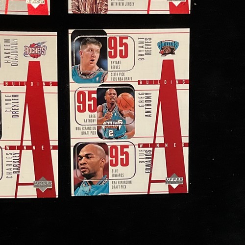 1996 upper deck building a winner Jerry Stackhouse, Jason Kidd, Charles Barkley - Picture 4 of 6