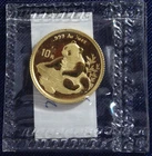 Photo of a 1998 Chinese Gold Panda 1/10 oz from an eBay listing that sold on Apr 21, 2026