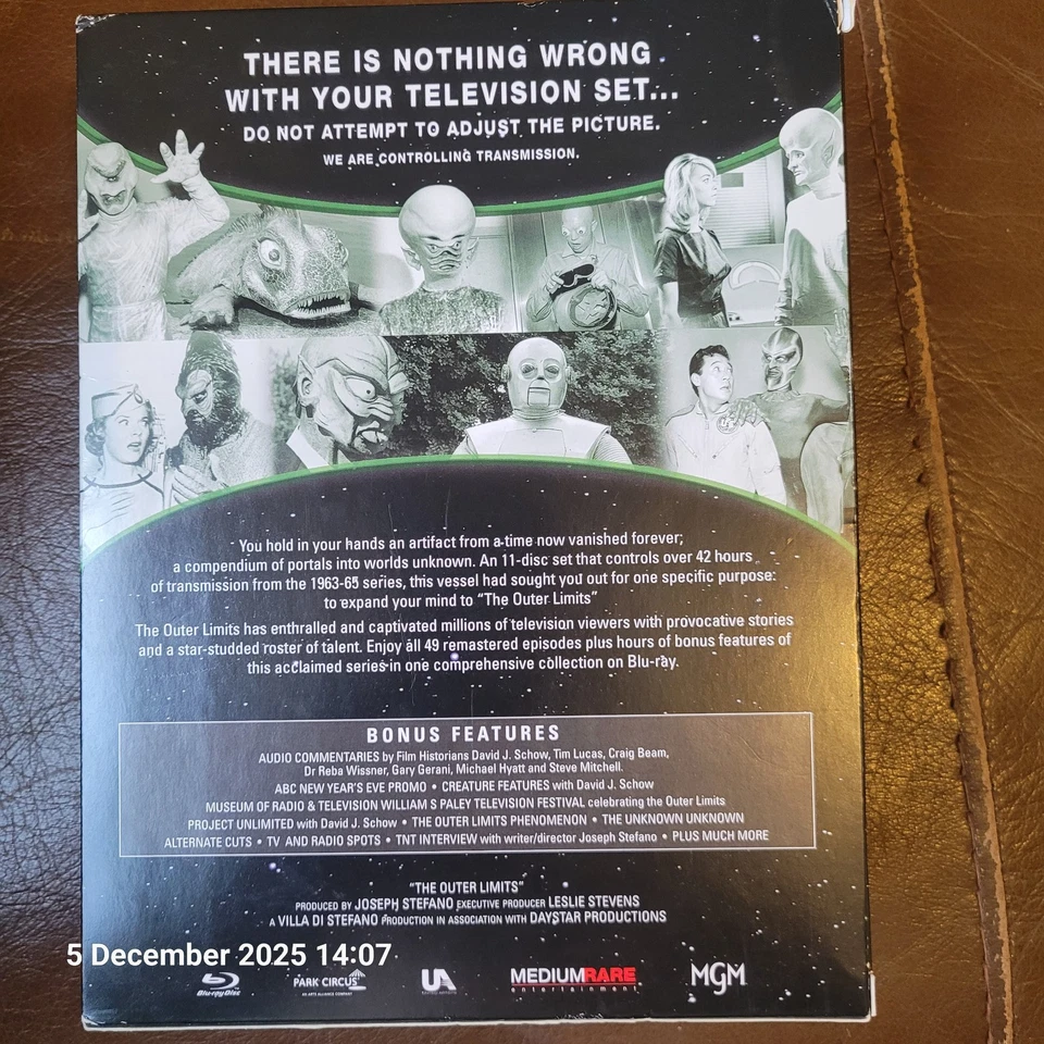 The Outer Limits - Complete Original Series [PG] Blu-ray Box Set - Image 3 of 4