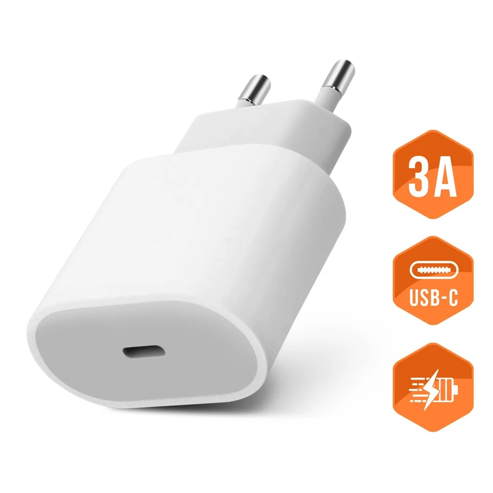 CARICABATTERIA USB-C PER APPLE IPHONE 11 12 13 14 15 16 - Immagine 4 di 4