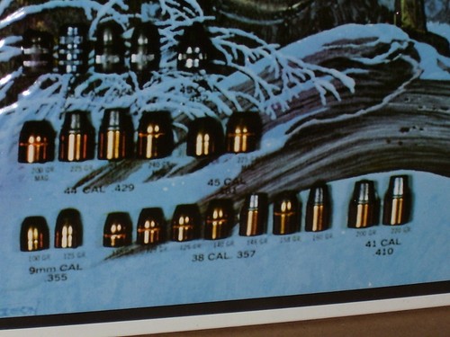 SPEER Trapper SIGN / CHART -- Pictures 85 Shells in 3-D -- OLD SIGN - Dated 1992 - Picture 9 of 11