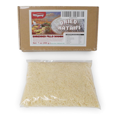 Kataifi Shredded Fillo Dough 7 OZ (200 G.) for Dubai Chocolate Bar Pistachio, Ka - Bild 9 von 12