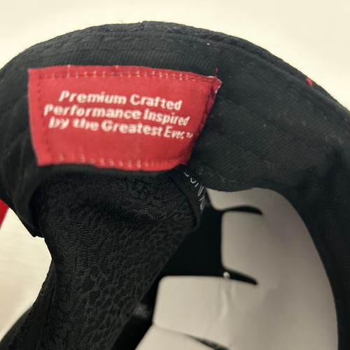 Nike Air Jordan Youth Snapback Hat Metal Jumpman Elephant Print 1623 KR5 Red/Blk - Picture 11 of 17
