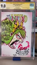 I Hate Fairyland 1 Vol 2 CGC 9.0 Signed Trish Forstner Fluff Off Variant Ltd 500