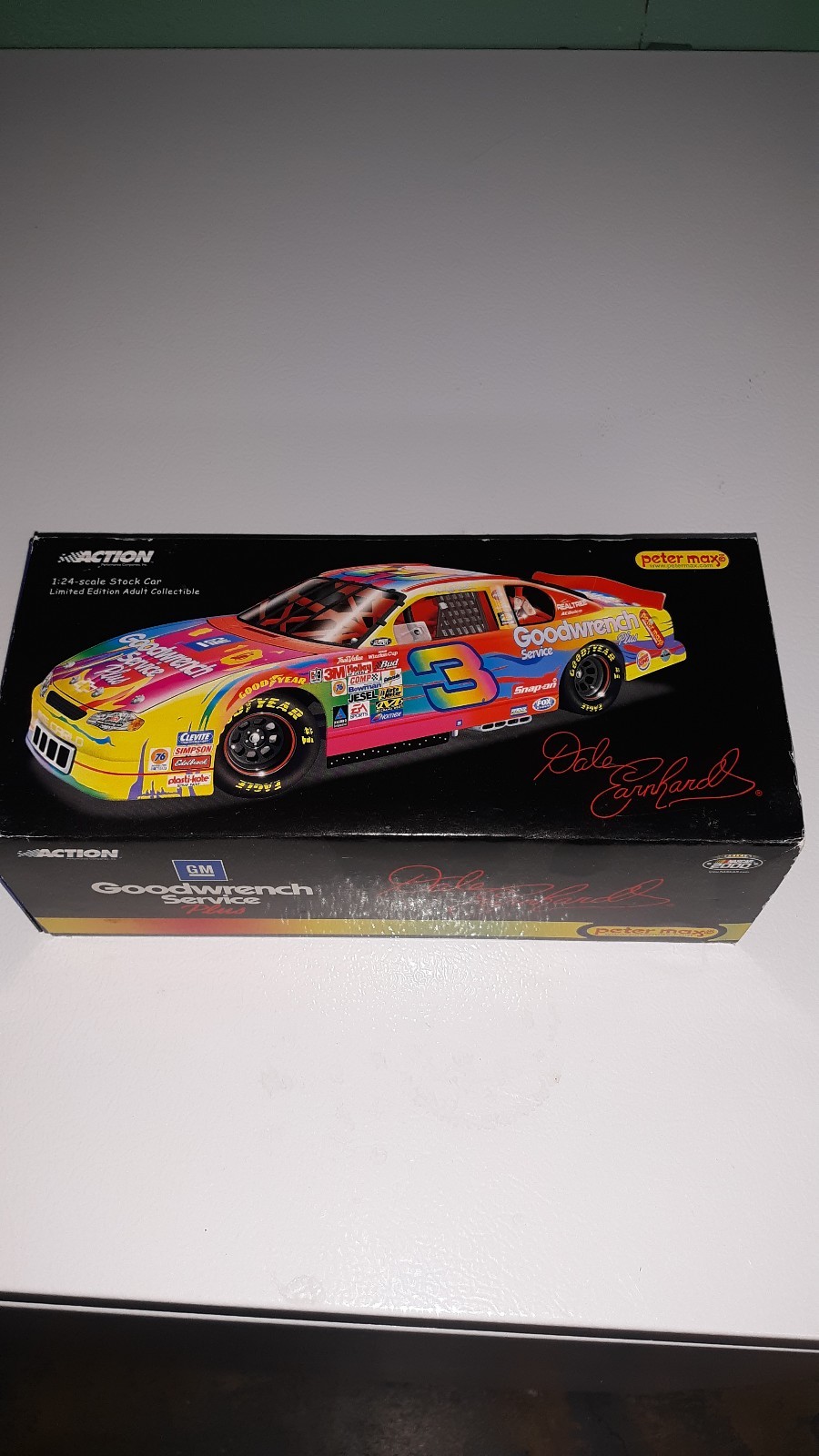 2000 Dale Earnhardt Sr. 3 Peter Max 1 24 Scale 2000 Dale Earnhardt Sr. 3 Peter Max 1 24 Scale