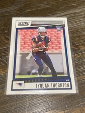 2022 Panini Score Tyquan Thornton Rookie Card New England Patriots No. 388