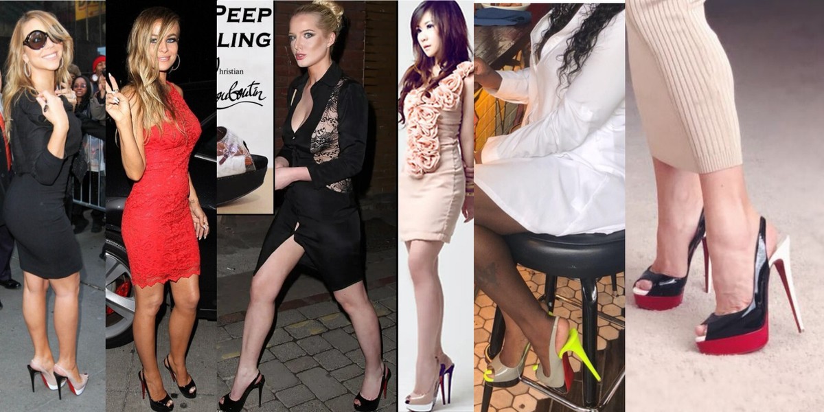 Fetish Peep - 150 mm Pumps - Vog patent leather - Loubi