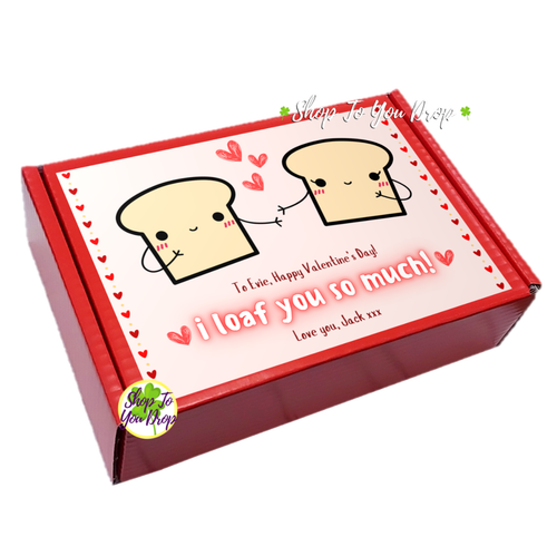 54 ITEM TUNNOCKS PERSONALISED VALENTINES GIFT BOX Teacake Snowball Chocolate - Picture 14 of 20