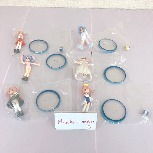 Moetan Daiki Trading Figure Lot of 6 Figures Complete Unused Kawaii Character - Picture 1 of 24