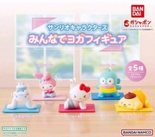 PSL Sanrio Characters Yoga Figures for Everyone set of 5PCS Bandai Gashapon