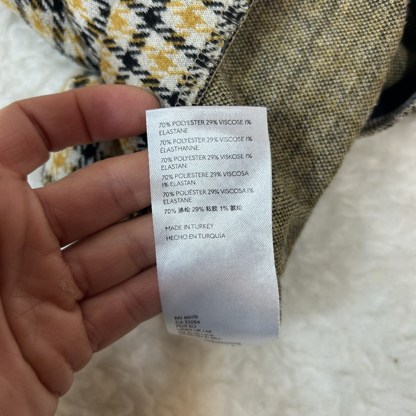 Lola plaid kick flare pant shop