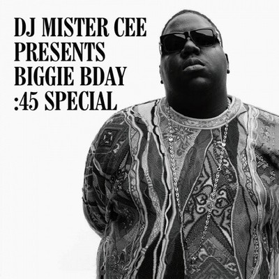 NOTORIOUS B.I.G. DJ Mister Cee Presents Biggie Bday :45 Special 7'' NEW VINYL Fi