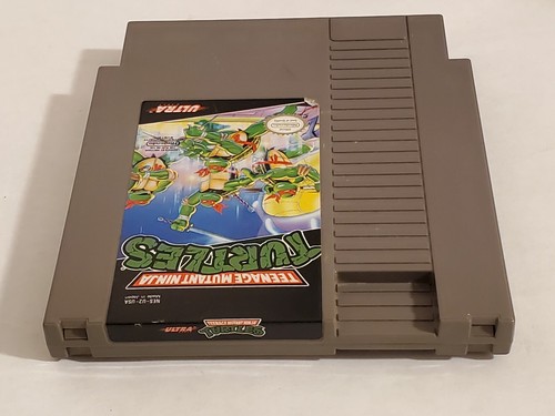 Teenage Mutant Ninja Turtles (Nintendo Entertainment System NES) Probado Funcionando - Imagen 3 de 4