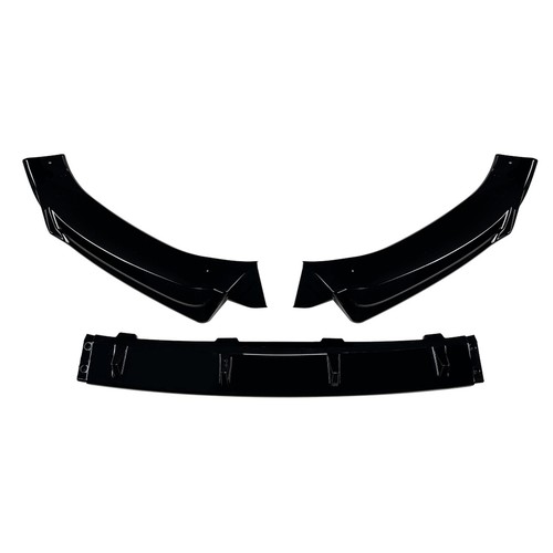 Gloss Black Front Bumper Spoiler Lip Splitter For Audi Q5 FY Sline 2018-2020 19 - Bild 4 von 10