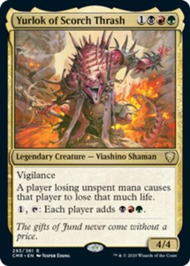 MTG Commander Legends Near Mint Yurlok of Scorch Thrash Foil-Etched x1 MTG Commander Legends Near Mint Yurlok of Scorch Thrash Foil-Etched x1