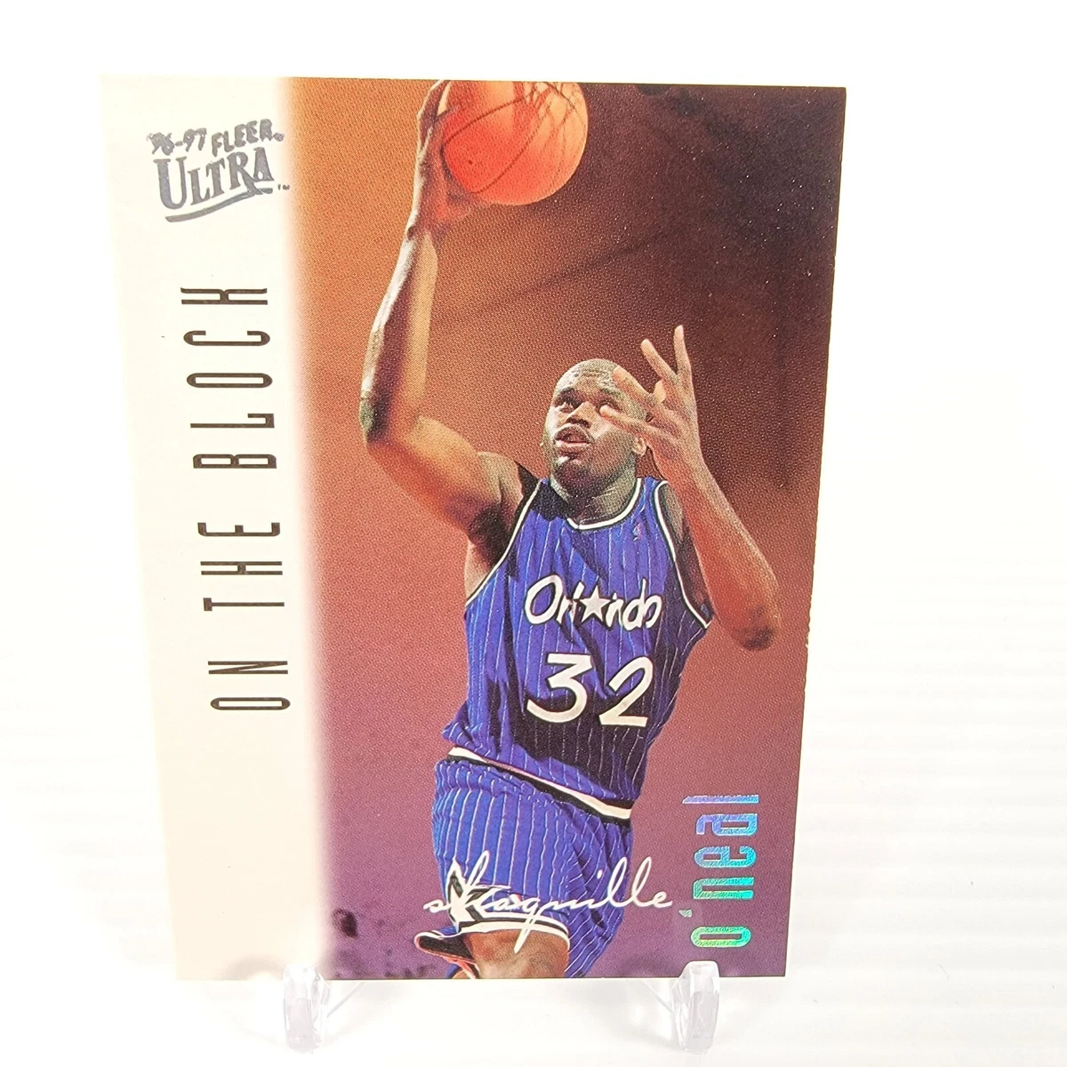 Fleer Shaquille O'Neal Basketball 1996-97 Season Sports Trading