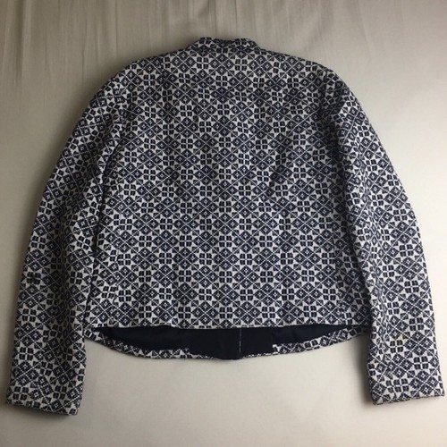 Tory Burch Embellished Cotten Blend Jacket $495 - Picture 6 of 8