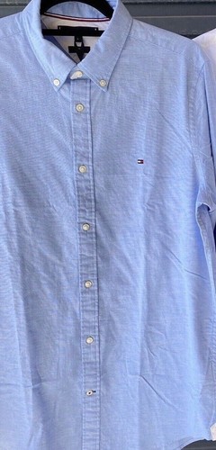 NWT Tommy Hilfiger men’s Core stretch slim Oxford business shirt - Picture 13 of 15