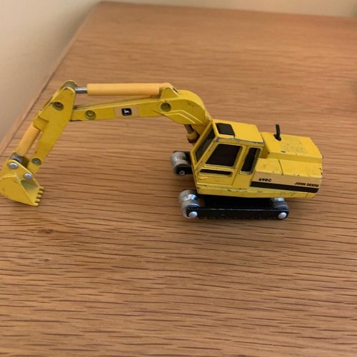 Ertl John Deere 690C Excavator, John Deer Bull Dozer, John Deere 4 WD Tractor - Picture 4 of 9
