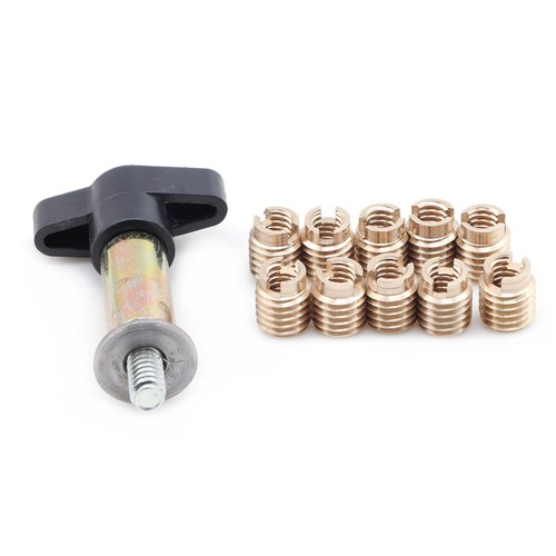Batwing Fairing Brass Threaded Insert Restoration Kit For Harley Touring 97-2013 - Picture 4 of 7
