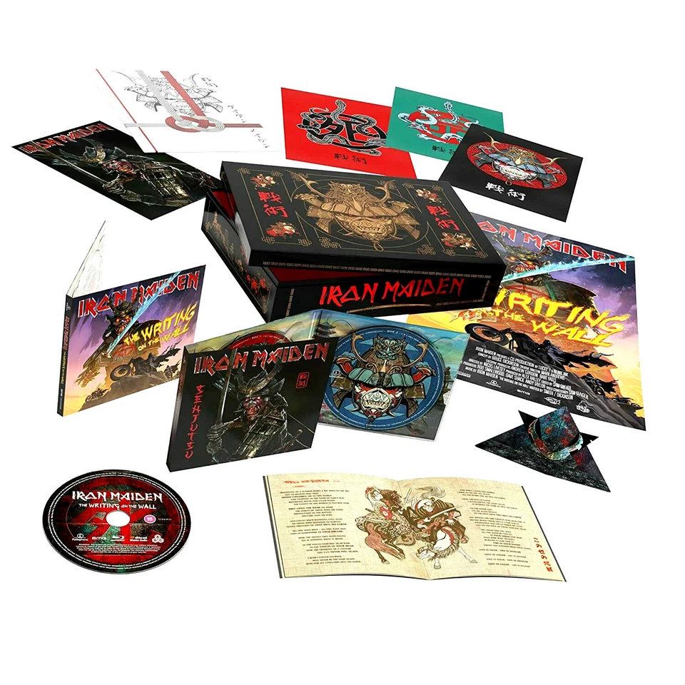 Iron Maiden - Senjutsu - Super Deluxe Box Set - CD / Blu-Ray NEU & OVP ! - Bild 2 von 2