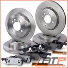 FITS FOR MINI R50/52/53 ONE COOPER CONVERTIBLE FRONT+REAR BRAKE DISCS+PADS SET