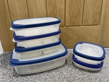 7 RUBBERMAID`SERVIN SAVER` Tupperware Style Food Storage Containers-Various