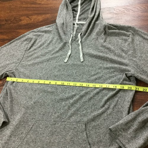 CARBON Pullover Long Sleeve Gray Hooded Sweatshirt Hoodie Boy's Size XL - Picture 9 of 9