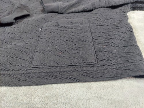 Vintage Forenza Pullover Damen MEDIUM Cropped Moire Academia Schulterpolster Y2K - Bild 13 von 14