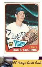 1965 Topps #522 Hank Aguirre