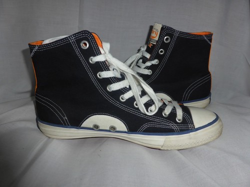 ZAPATILLAS ALTAS SUPERDRY HOMBRE TELA NEGRA CON CORDONES TALLA UK 10 EU 44 US 11 EN MUY BUENA CONDICIÓN - Imagen 14 de 24