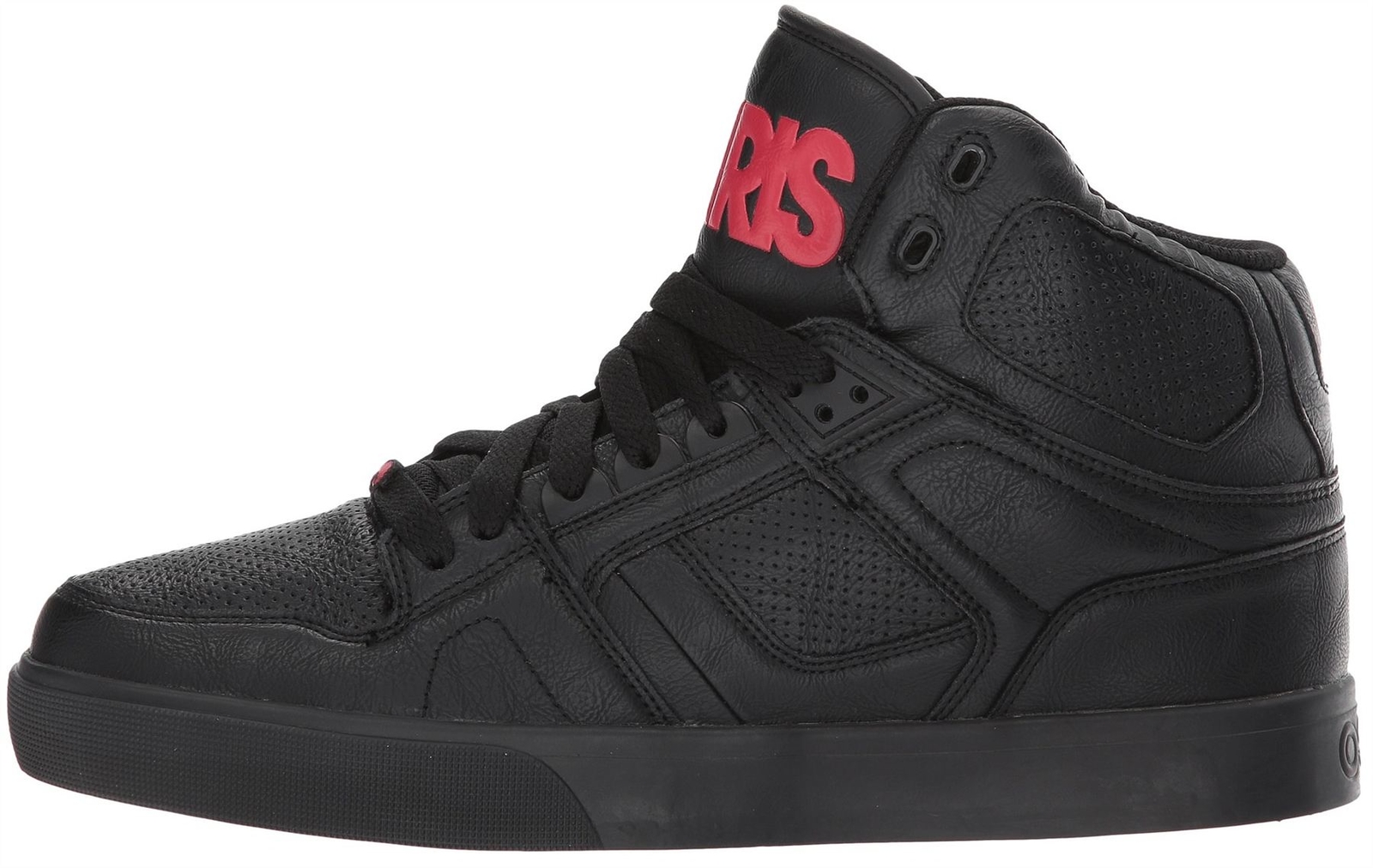 Osiris NYC 83 Vulc Schwarz Rot Herren Hi Top Skate Sneakers Osiris NYC 83 Vulc Schwarz Rot Herren Hi Top Skate Sneakers